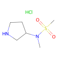 N-甲基-N-[(3S)-吡咯烷-3-基]甲烷磺酰胺盐酸盐