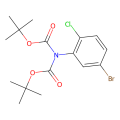 (N,N-双-t-Boc)-5-溴-2-氯苯胺