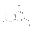 N-(3-溴-5-乙基苯基)乙酰胺