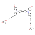 N4,N4'-双(4-(6-(((3-乙基氧杂环丁-3-基)甲氧基)己氧基)苯基)-N4,N4'-双(4-甲氧基苯基)联苯-4,4'-二胺