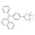 N-苯基-N-(4-(4,4,5,5-四甲基-1,3,2-二氧杂硼烷-2-基)苯基)萘-1-胺