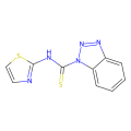 N-(2-噻唑基)-1H-苯并三唑-1-硫代酰胺