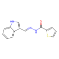 N'-(1H-indol-3-ylmethylene)-2-thiophenecarbohydrazide