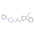 N-(9-乙基-9H-咔唑-3-基)-2-(4-吡啶-2-基)哌嗪-1-基)乙酰胺