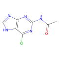 N-(6-氯-7H-嘌呤-2-基)乙酰胺