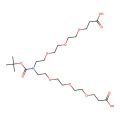 N-Boc-N-双(PEG3-酸)