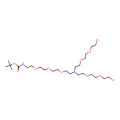N-(Boc-PEG3)-N-双(PEG2-醇)