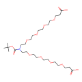 N-Boc-N-双(PEG4-酸)