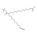 N-(叠氮基-PEG2)-N-Boc-PEG3-酸