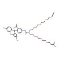N-(叠氮基-PEG3)-N-荧光素-PEG3-酸