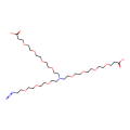 N-(叠氮基-PEG3)-N-双(PEG4-酸)