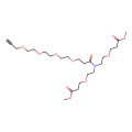 N-(炔丙基-PEG4-羰基)-N-双(PEG1-甲酯)