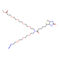 N-(叠氮基-PEG3)-N-生物素-PEG4-甲酯