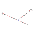 N-(氨基-PEG3)-N-双(PEG4-叔丁酯)
