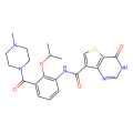 N-[3-(4-methylpiperazine-1-carbonyl)-2-propan-2-yloxyphenyl]-4-oxo-1H-thieno[3,2-d]pyrimidine-7-carboxamide