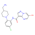 N-{2-[4-(aminomethyl)piperidin-1-yl]-5-chlorophenyl}-6-hydroxypyrazolo[1,5-a]pyrimidine-3-carboxamide