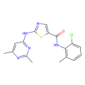 N-(2-chloro-6-methylphenyl)-2-[(2,6-dimethylpyrimidin-4-yl)amino]-1,3-thiazole-5-carboxamide