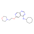 N-cycloheptyl-6-(2-morpholin-4-ylethoxy)pyrido[4,5-e]pyrimidin-4-amine