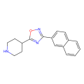 3-naphthalen-2-yl-5-piperidin-4-yl-1,2,4-oxadiazole