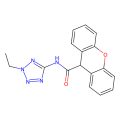 N-(2-ethyltetrazol-5-yl)-9H-xanthene-9-carboxamide