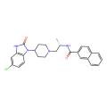 N-[(2S)-1-[4-(5-chloro-2-oxo-3H-benzimidazol-1-yl)piperidin-1-yl]propan-2-yl]naphthalene-2-carboxamide