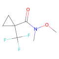 N-methoxy-N-methyl-1-(trifluoromethyl)cyclopropane-1-carboxamide
