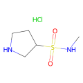 N-methylpyrrolidine-3-sulfonamide;hydrochloride