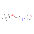 N-[2-[tert-butyl(dimethyl)silyl]oxyethyl]oxetan-3-amine