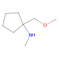 1-(methoxymethyl)-N-methyl-cyclopentanamine