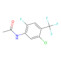 N-[5-chloro-2-fluoro-4-(trifluoromethyl)phenyl]acetamide