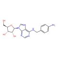 N-[(4-Aminophenyl)methyl]adenosine
