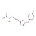N-Hydroxy-N-(4-(5-(4-fluorophenoxy)-2-furyl)-3-butyn-2-yl)urea