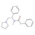 N-Methyl-N-(1-phenyl-2-(1-pyrrolidinyl)ethyl)phenylacetamide