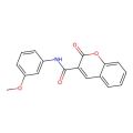 N-(3-methoxyphenyl)-2-oxo-2H-chromene-3-carboxamide