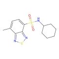 N-cyclohexyl-7-methyl-2,1,3-benzothiadiazole-4-sulfonamide