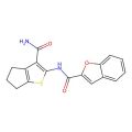 N-(3-carbamoyl-5,6-dihydro-4H-cyclopenta[b]thiophen-2-yl)-1-benzofuran-2-carboxamide