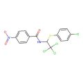 4-nitro-N-{2,2,2-trichloro-1-[(4-chlorophenyl)sulfanyl]ethyl}benzamide