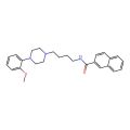 2-Naphthalenecarboxamide, N-(4-(4-(2-methoxyphenyl)-1-piperazinyl)butyl)-