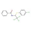 N-[2,2,2-trichloro-1-(4-chlorophenyl)sulfanylethyl]benzamide