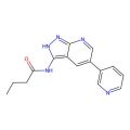 N-(5-Pyridin-3-yl-1H-pyrazolo[3,4-b]pyridin-3-yl)butyramide