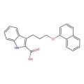 3-(3-(Naphthalen-1-yloxy)propyl)-1H-indole-2-carboxylic acid