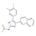 N-(5-(5-Fluoro-6-methylpyridin-2-yl)-4-(quinoxalin-6-yl)-1H-imidazol-2-yl)acetamide