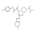 N-(5-chloro-2-pyridyl)-N'-[(1R,2S,4S)-4-(dimethylcarbamoyl)-2-[(5-methyl-6,7-dihydro-4H-thiazolo[5,4-c]pyridine-2-carbonyl)amino]cyclohexyl]oxamide