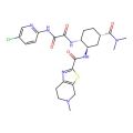 N-(5-chloro-2-pyridyl)-N'-[(1R,2R,4S)-4-(dimethylcarbamoyl)-2-[(5-methyl-6,7-dihydro-4H-thiazolo[5,4-c]pyridine-2-carbonyl)amino]cyclohexyl]oxamide