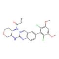 N-[(3R,4R)-3-[[6-(2,6-dichloro-3,5-dimethoxy-phenyl)quinazolin-2-yl]amino]tetrahydropyran-4-yl]prop-2-enamide