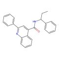 N-[(S)-alpha-Ethylbenzyl]-2-phenylquinoline-4-carboxamide