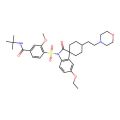 N-tert-butyl-4-[5'-ethoxy-4-(2-morpholin-4-ylethyl)-2'-oxospiro[cyclohexane-1,3'-indole]-1'-yl]sulfonyl-3-methoxybenzamide