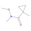 N-methoxy-N,1-dimethyl-cyclopropanecarboxamide