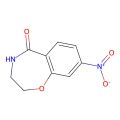 8-nitro-3,4-dihydro-2H-1,4-benzoxazepin-5-one