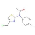 N-[4-(氯甲基)-1，3-噻唑-2-基]-N-(4-甲基苯基)乙酰胺